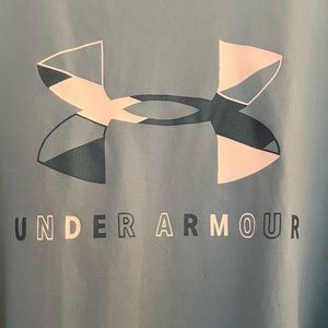 Light blue Under Armor tank top